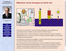 Tablet Screenshot of henrik-juhr.de